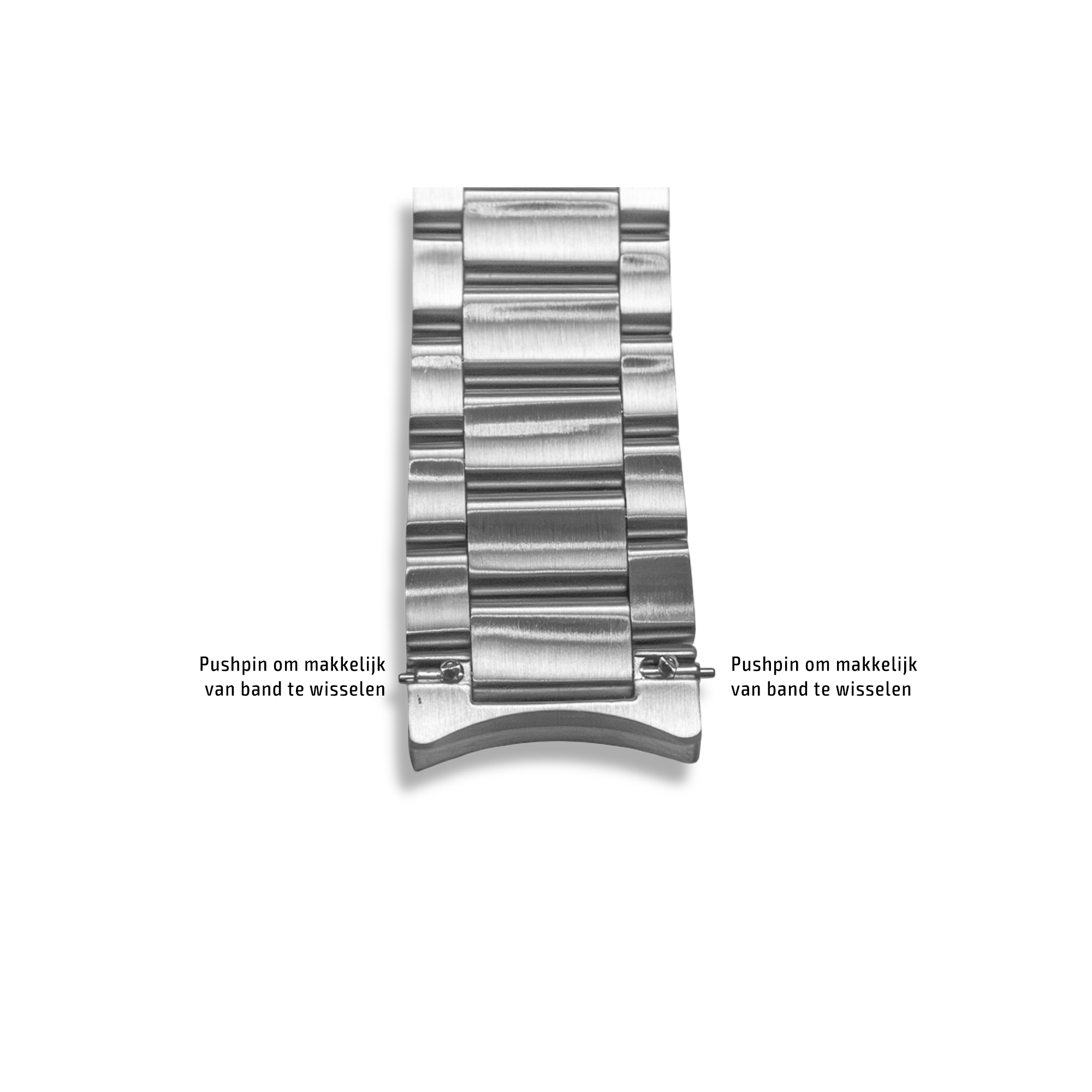 Stalen band (extra optie)